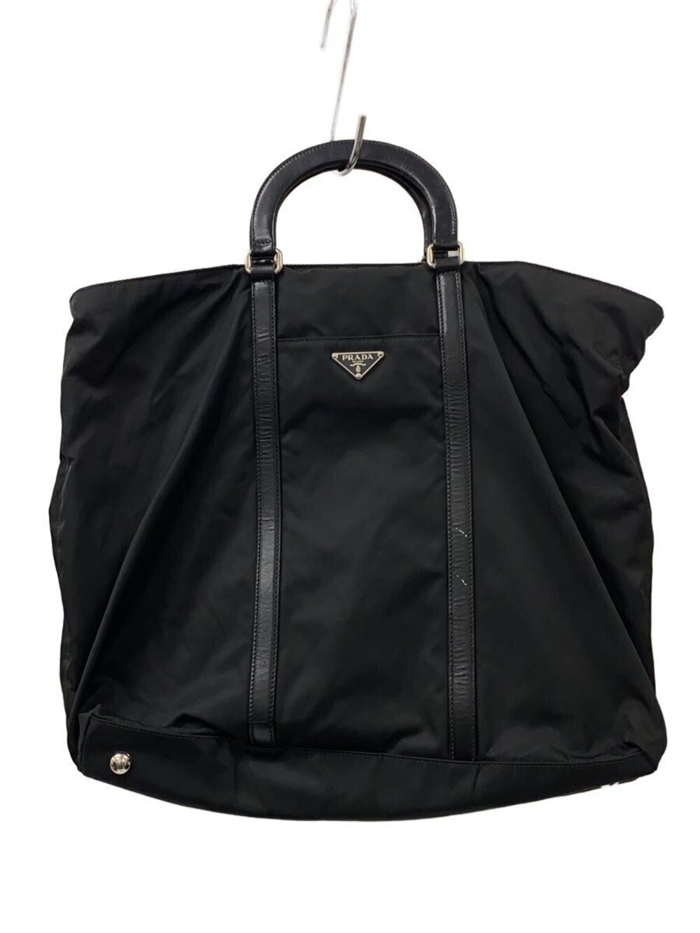 Prada Tote Tessuto Bag Black